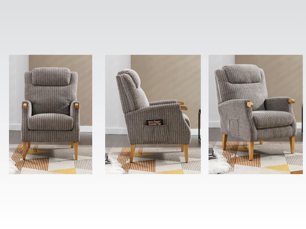 Lisbon fireside Chair - Latte