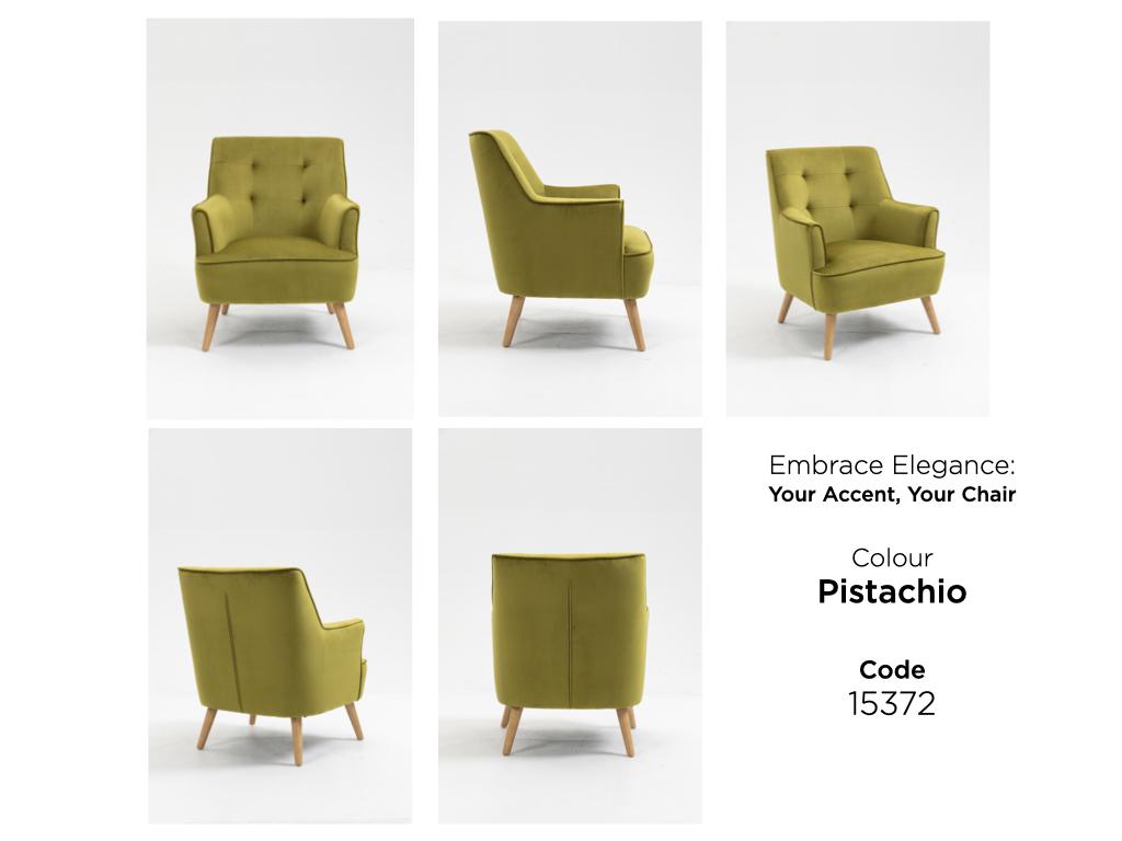 Tara Accent Chair - Pistachio