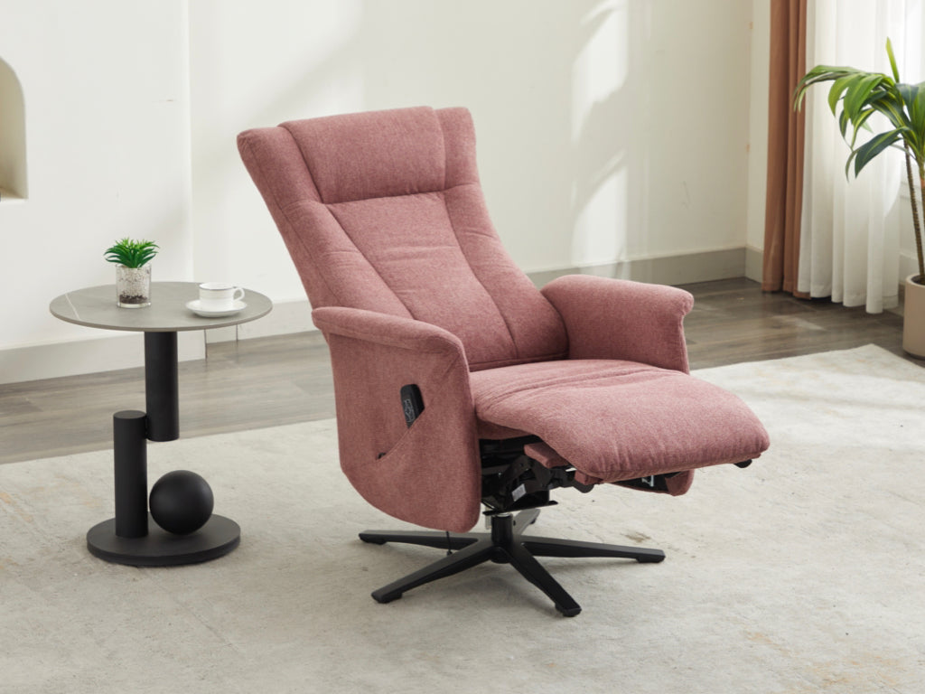 Apero Swivel TV Chair - Rose