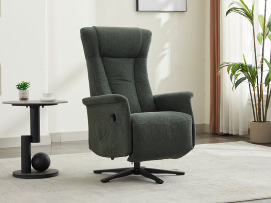 Apero Swivel TV Chair - Winter Moss