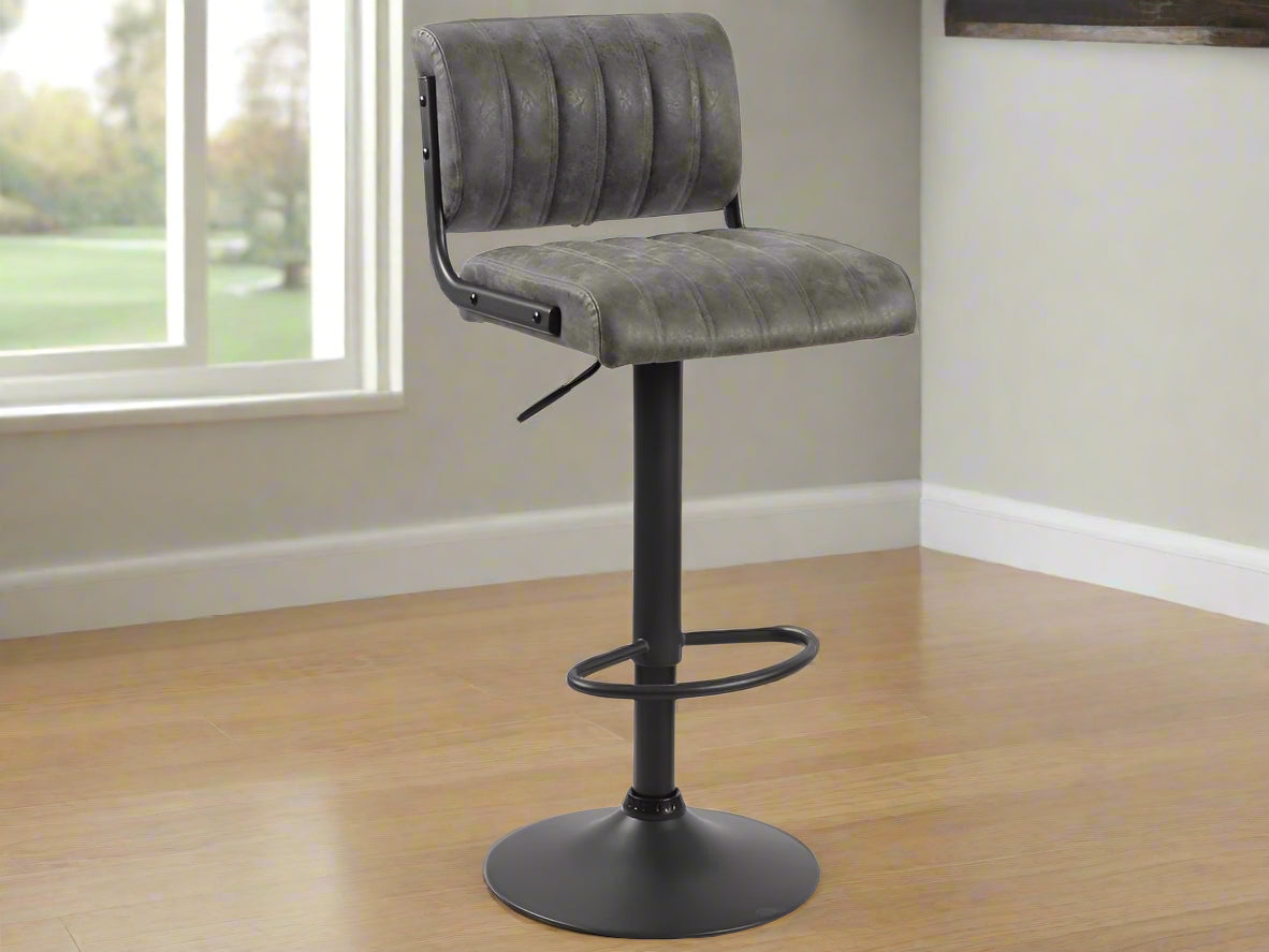 Set Of 2 Paris Bar Stool - Grey