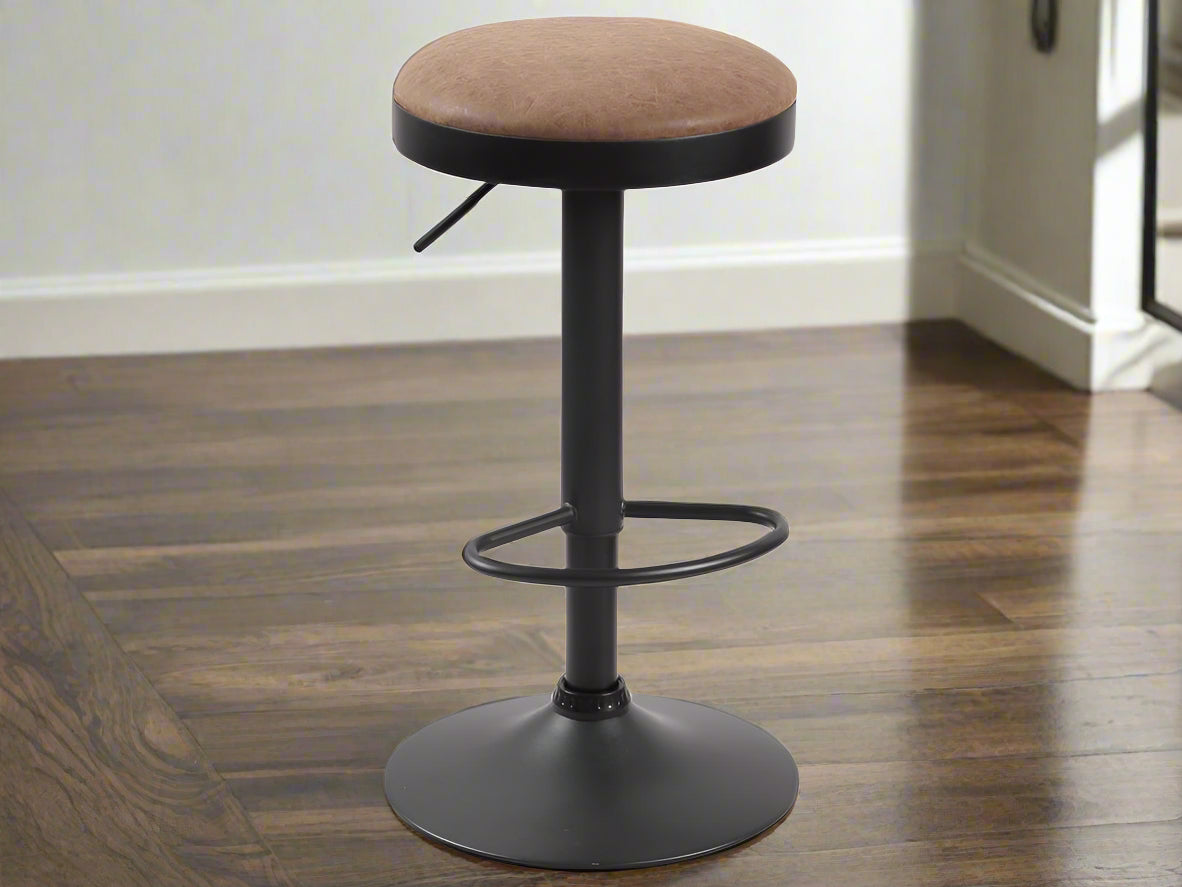 Set Of 2 Remi Bar Stool - Brown