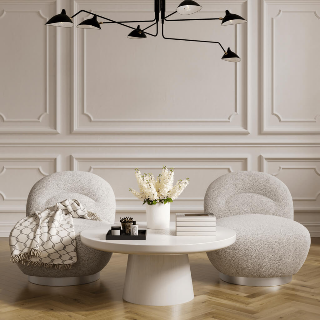 Langham Accent Chair - Grey