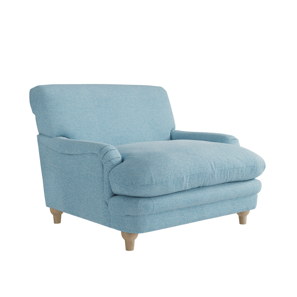 Plumpton Accent Chair - Duck Egg Blue