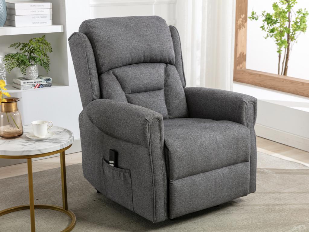 Sandringham Lift & Tilt Dual Motor Electric Recliner - Grey