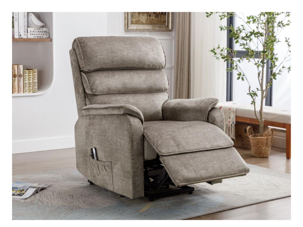 Savoy Lift & Tilt Dual Motor Electric Recliner - Taupe