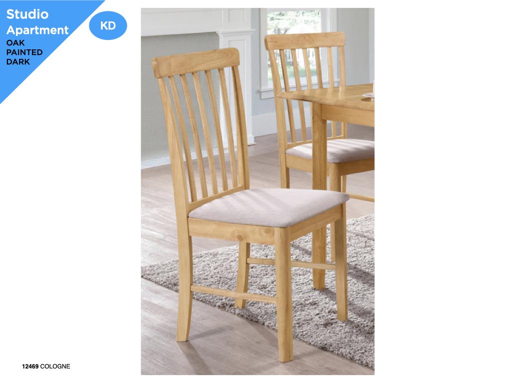 Set Of 2 Cologne Dining Chairs - Oak