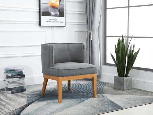 Lucille Accent Chair - Dark Grey