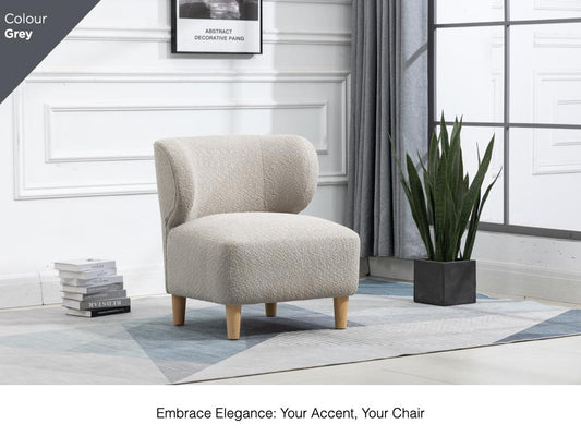 Josie Accent Chair - Grey