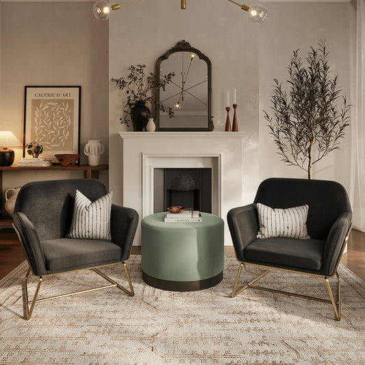 Charles Accent Chair - Black