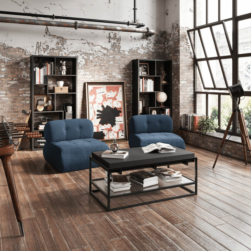Reese Accent Chair - Blue