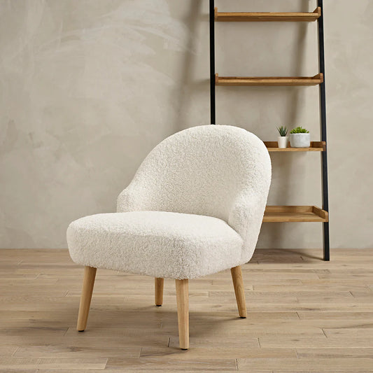 Ted Accent Chair - White